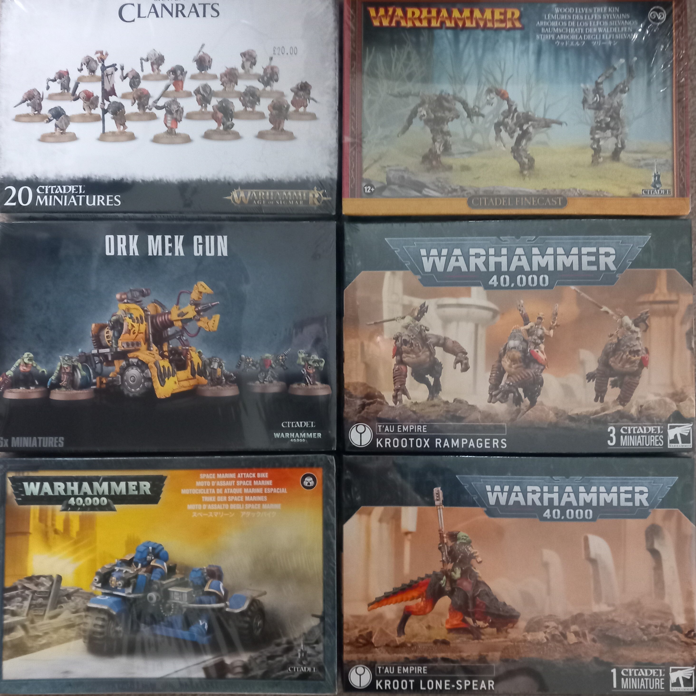 New Warhammer Miniatures