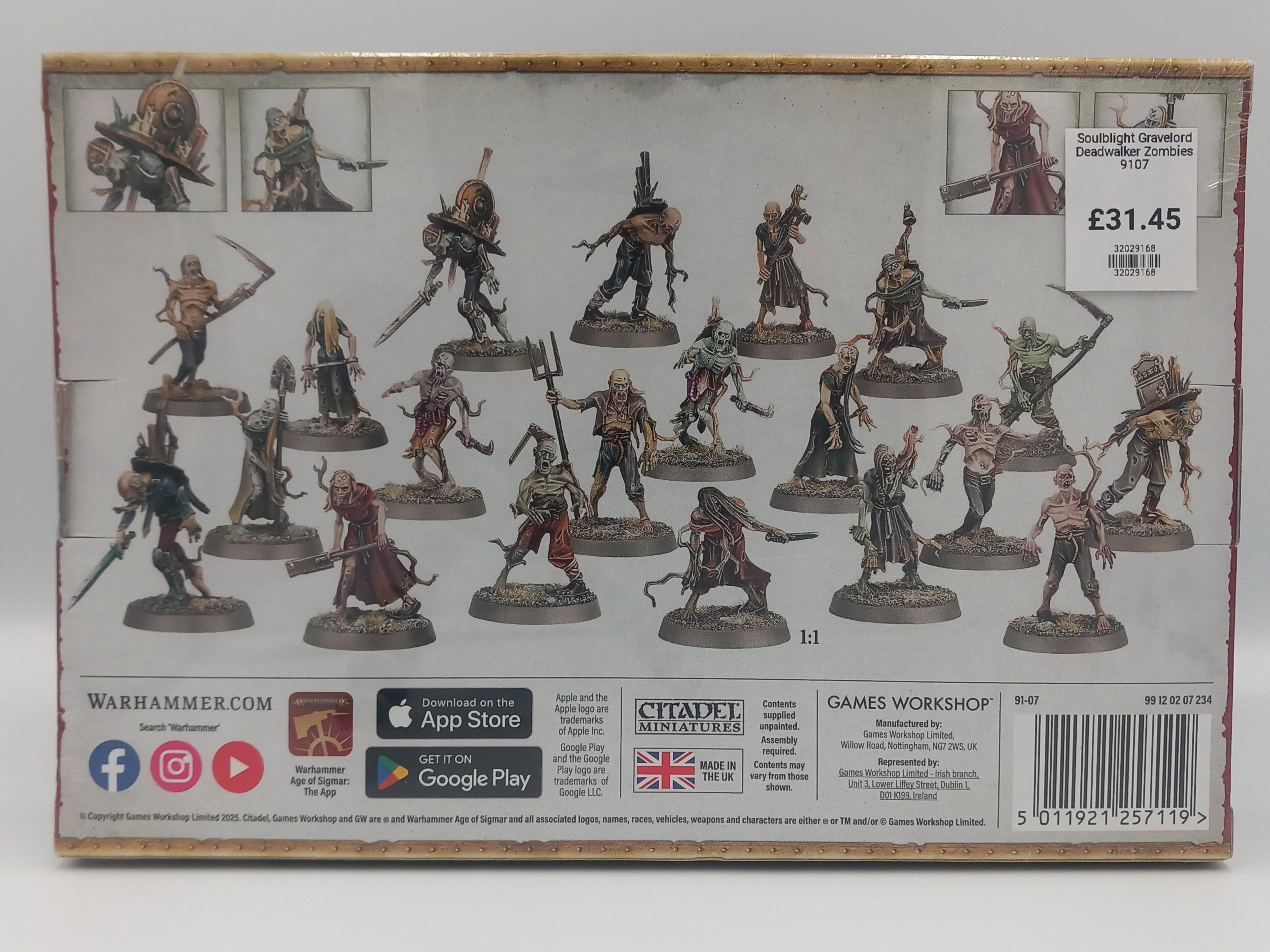 Soulblight Gravelords Dead Walker Zombies Warhammer Age of Sigmar