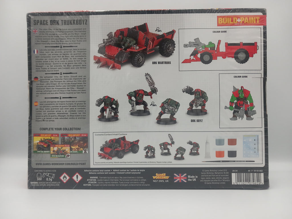 Space Ork Trukkboyz Build + Paint Warhammer 40k