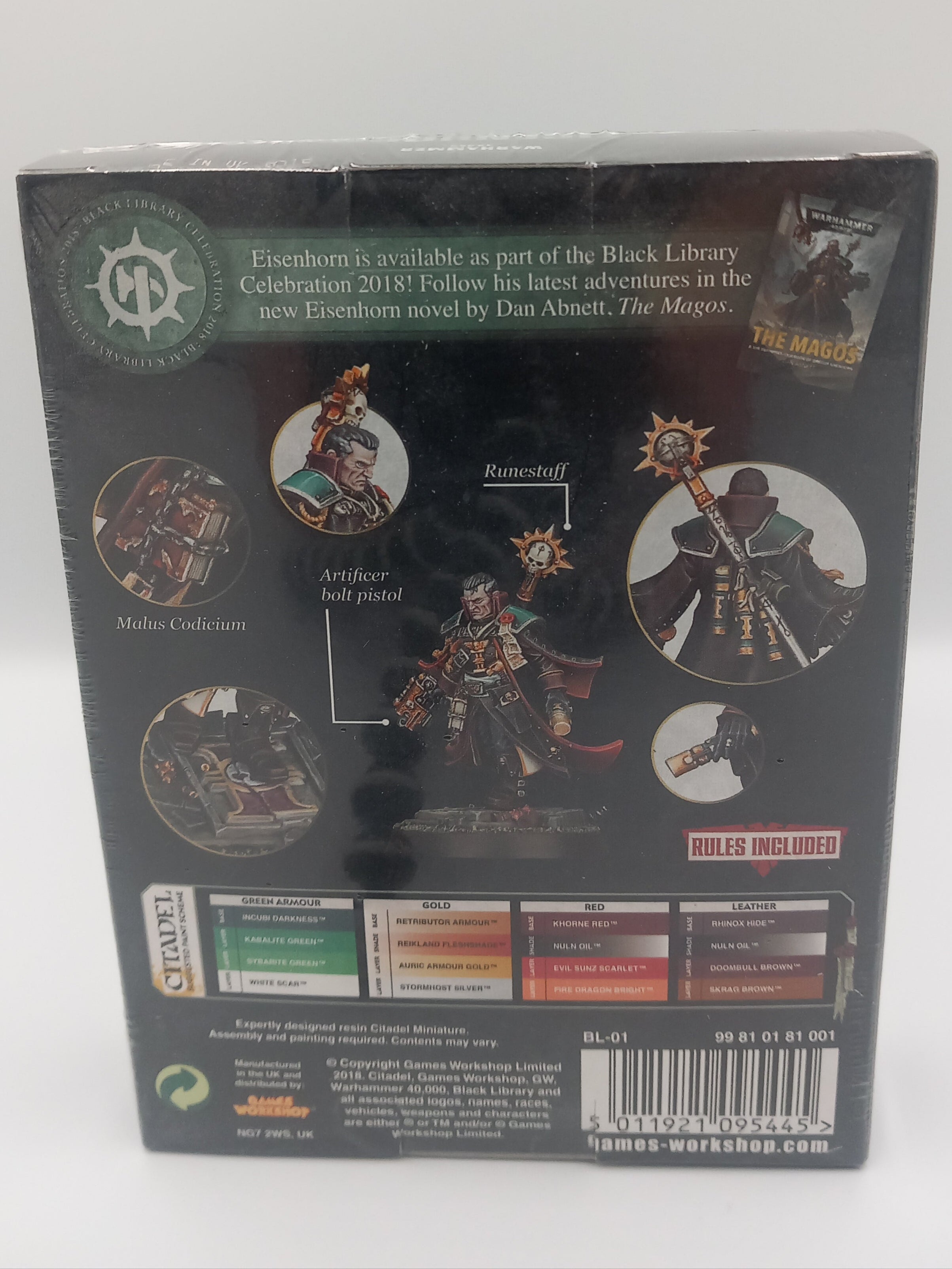 Eisenhorn Black Library Celebration 2018 Warhammer 40k