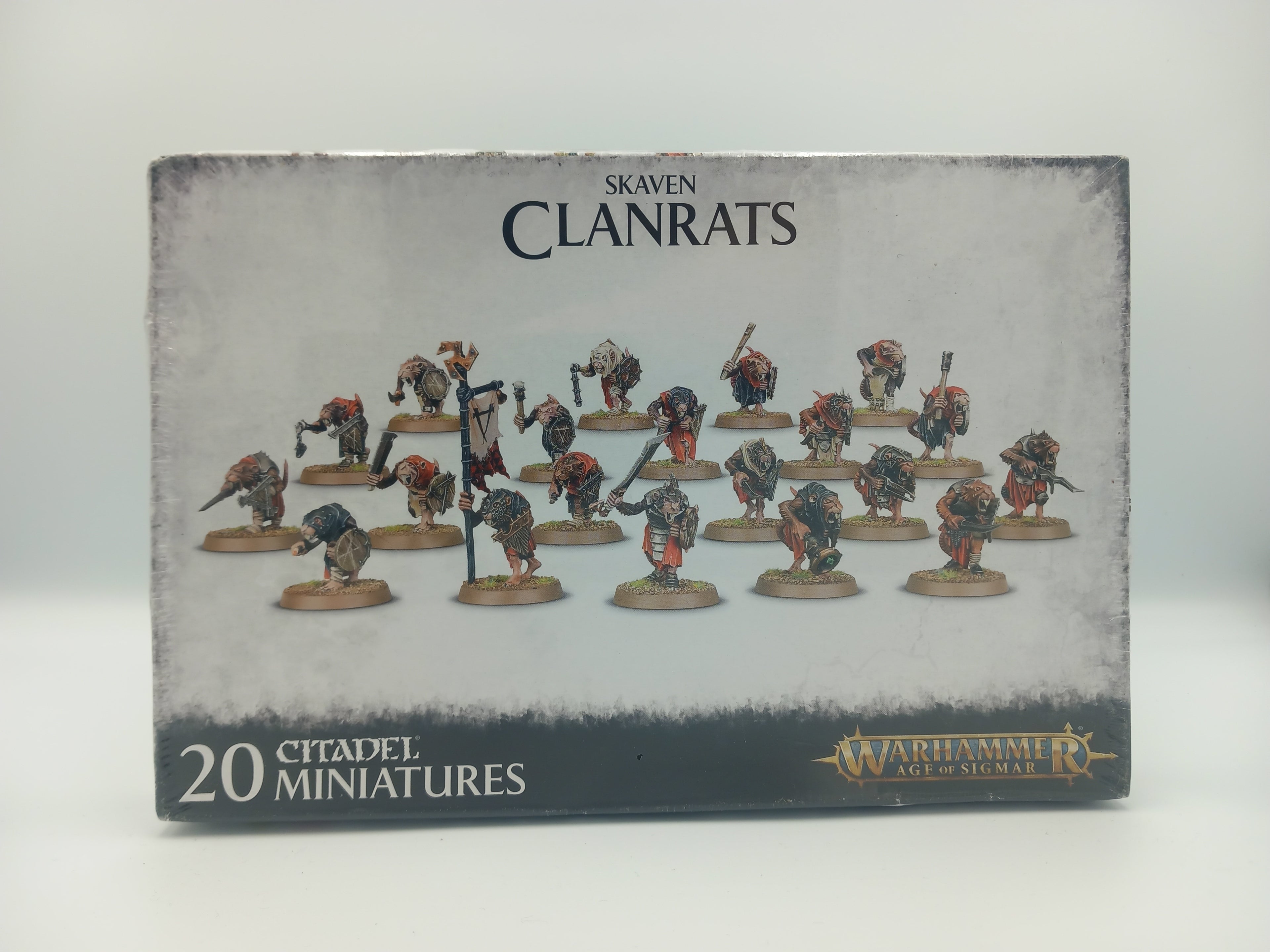 Skaven 20 Clanrats sealed Warhammer Age of Sigmar