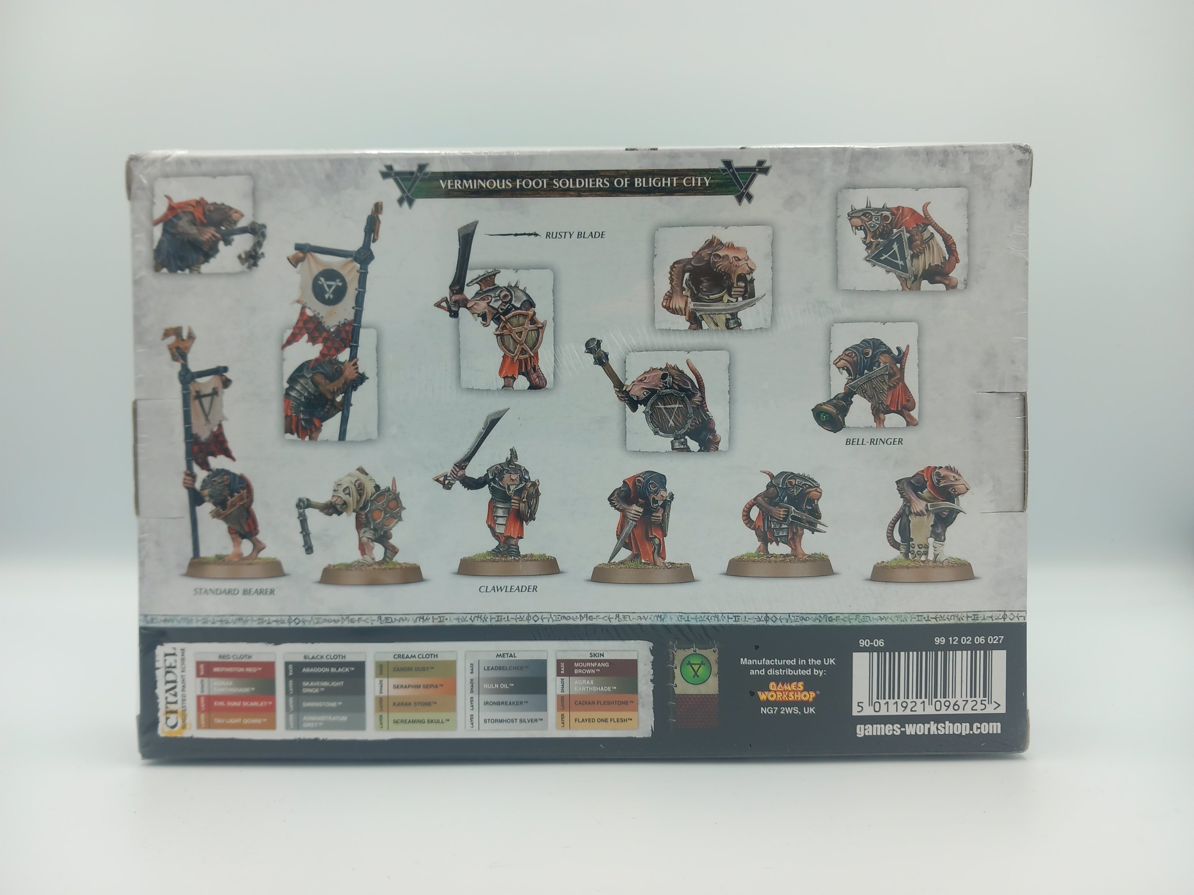 Skaven 20 Clanrats sealed Warhammer Age of Sigmar