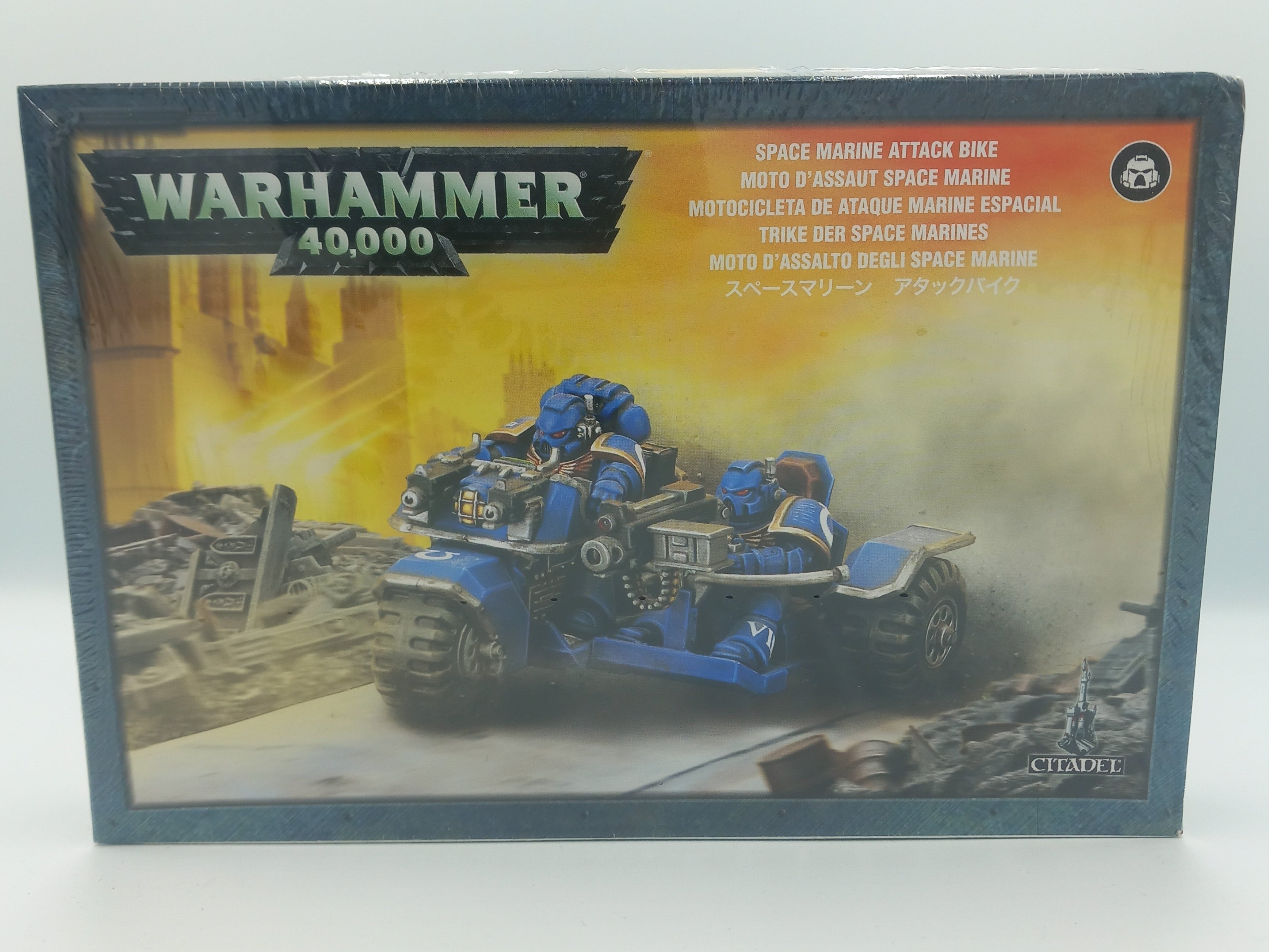 Space Marine Attack Bike Warhammer 40k