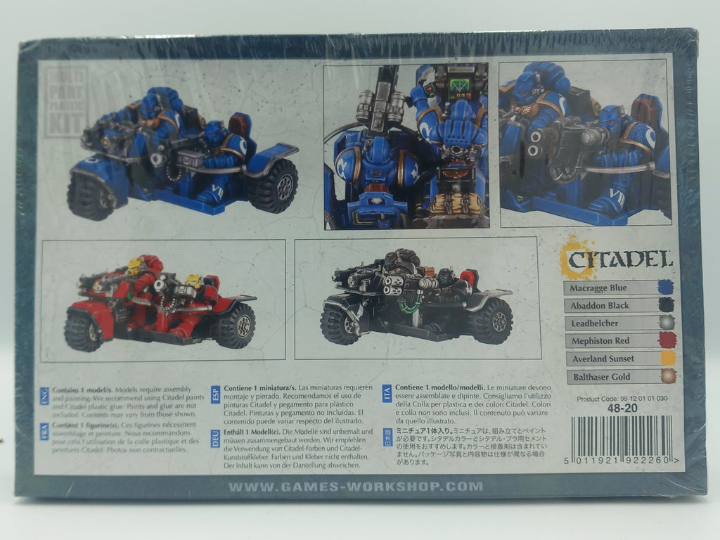 Space Marine Attack Bike Warhammer 40k