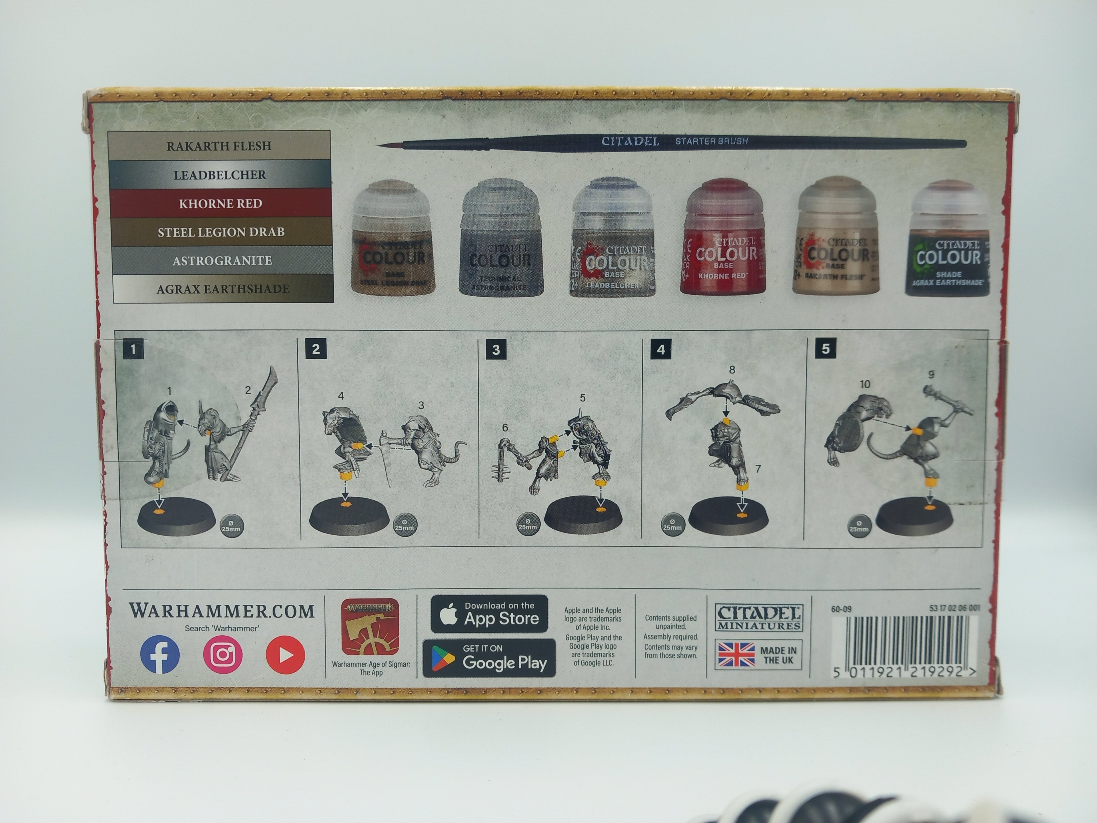 Skaven Paint Set Warhammer Age of Sigmar