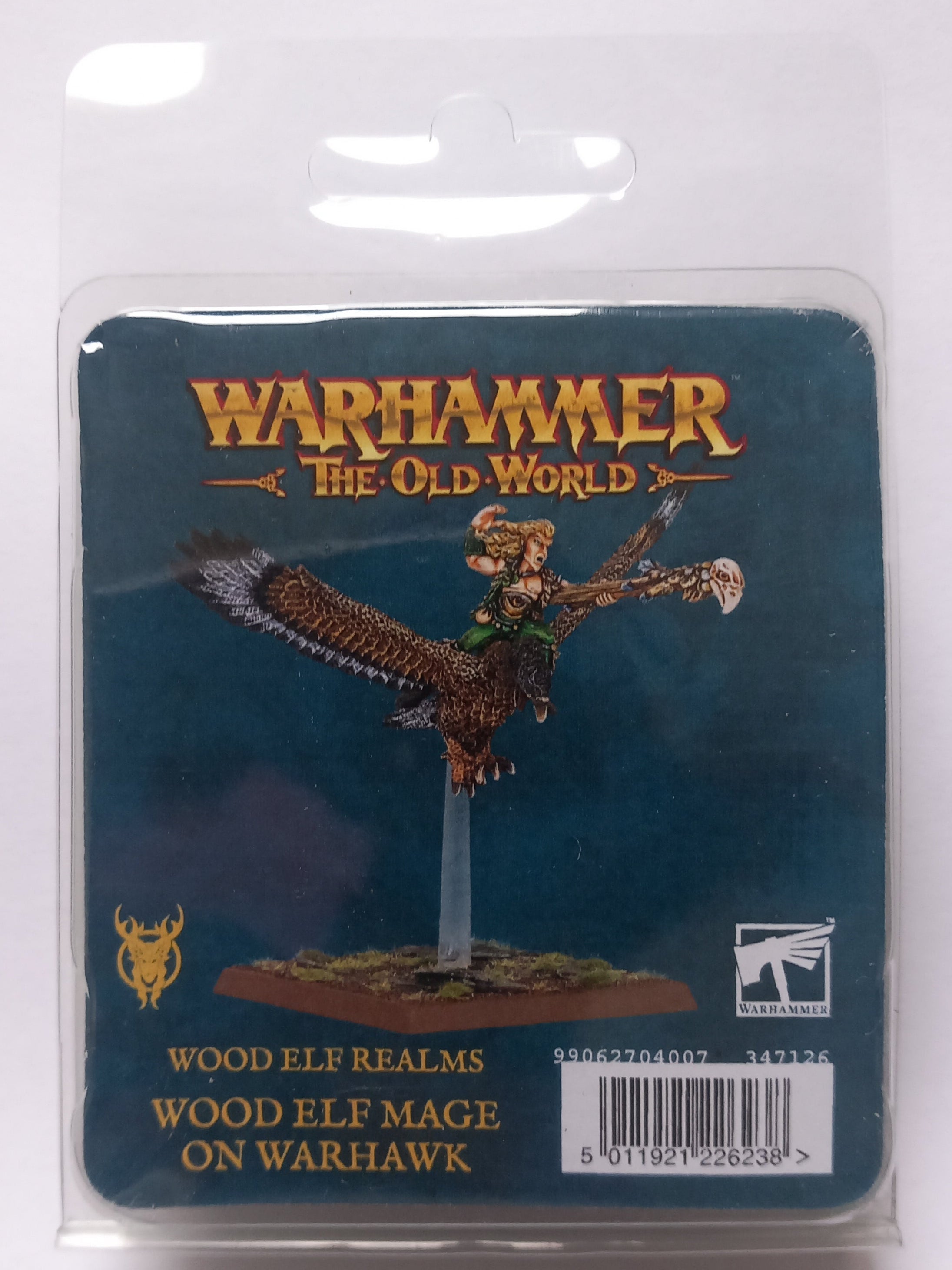 Wood Elf Realms Wood Elf Mage on Warhawk The Old World