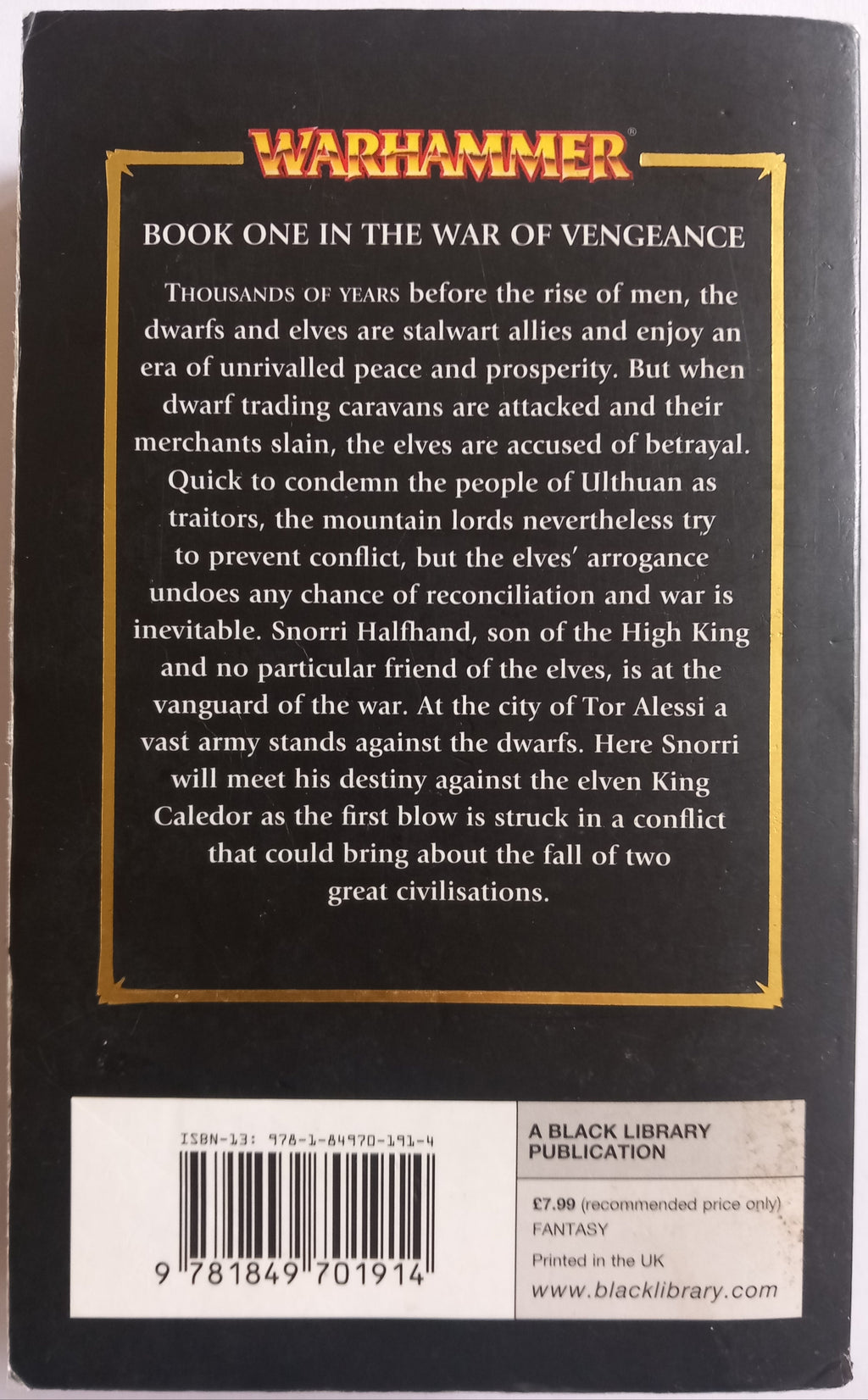 The Great Betrayal- The War of Vengeance Warhammer