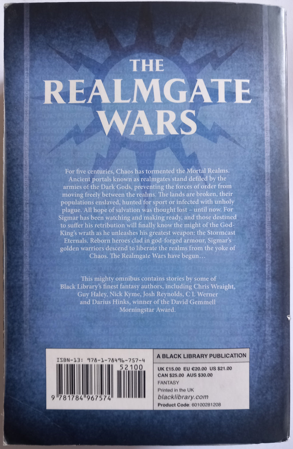 Warhammer The Realmgate Wars Volume 1 Age of Sigmar