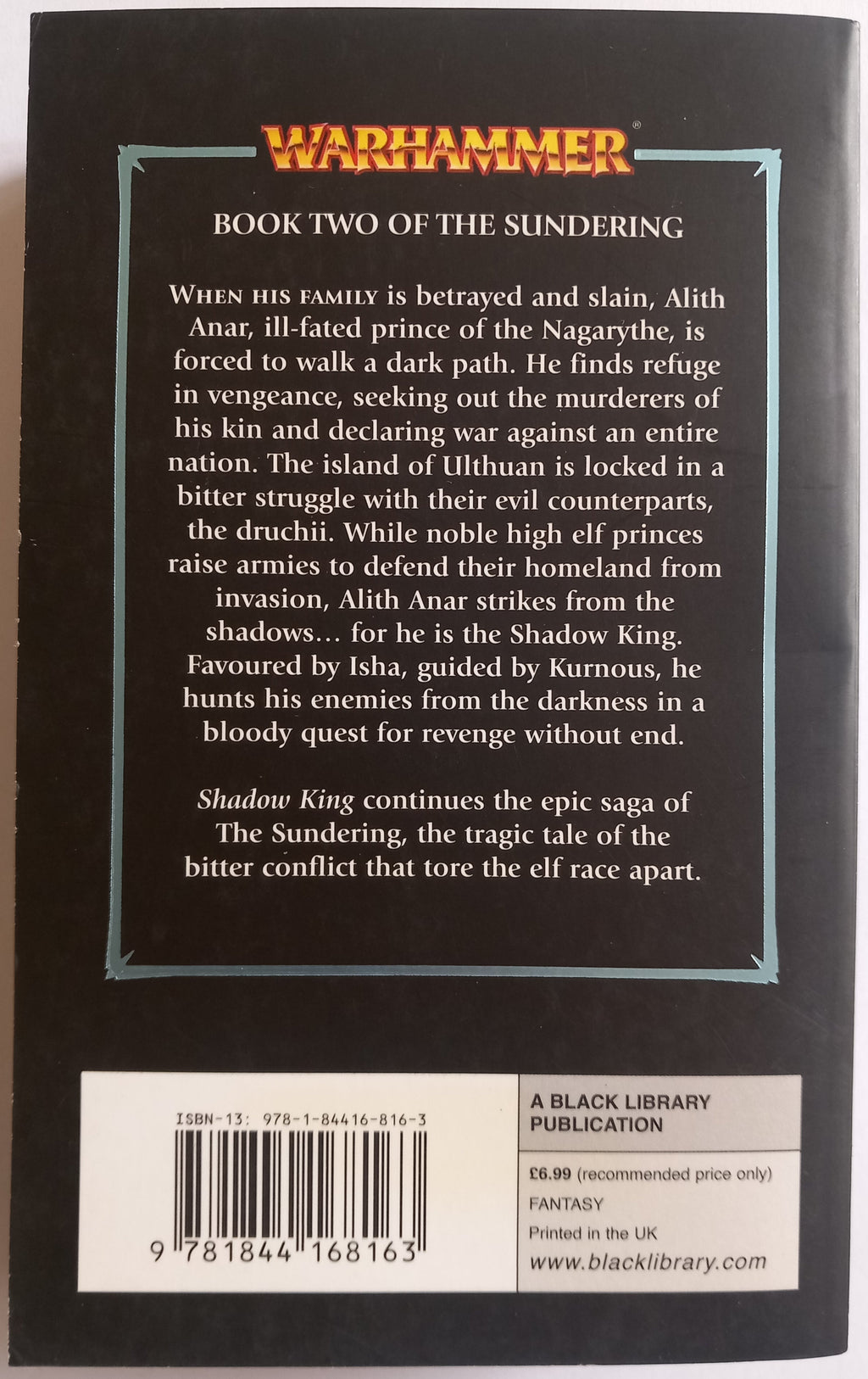 Shadow King Time of Legends Warhammer