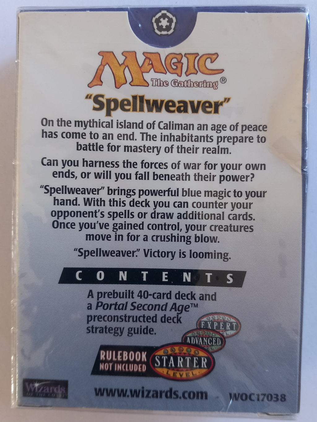 Portal Second Age Spellweaver Sealed Deck