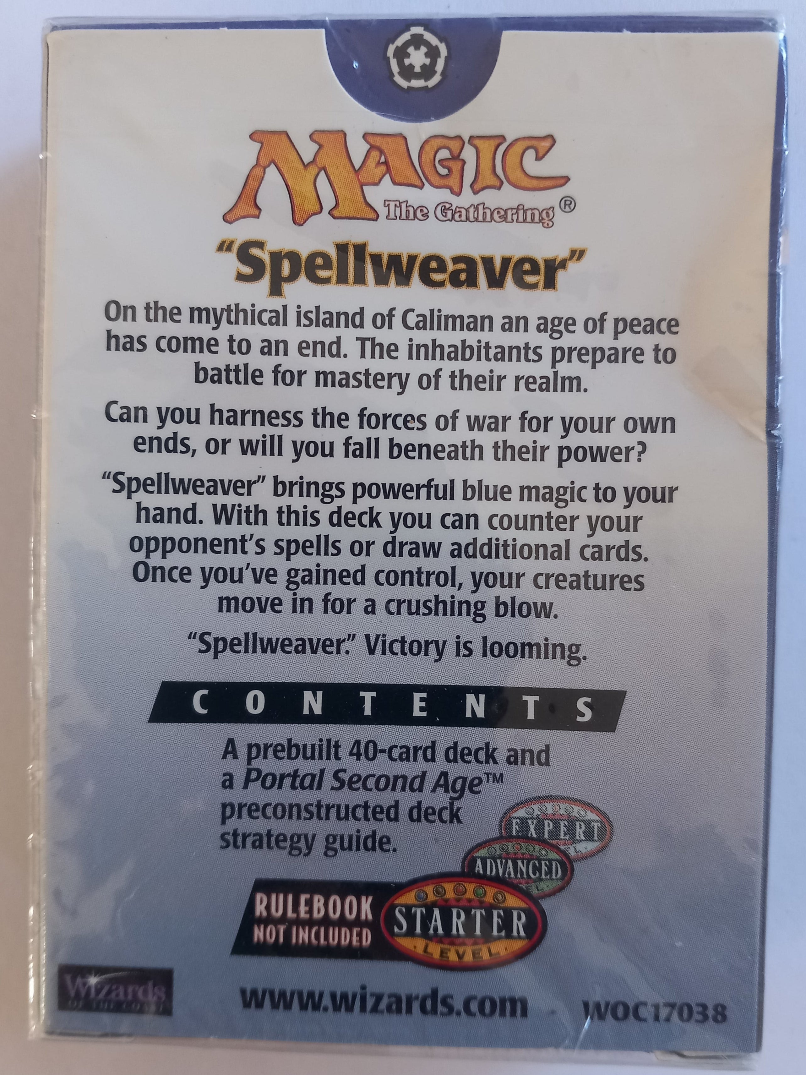 Portal Second Age Spellweaver Sealed Deck